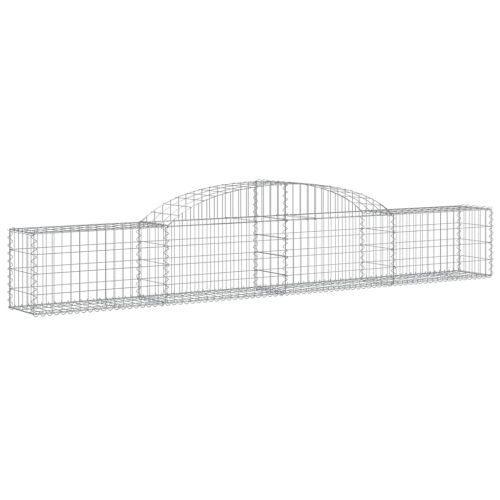 Габионни кошници арка 2 бр 300x30x40/60 см поцинковано желязо