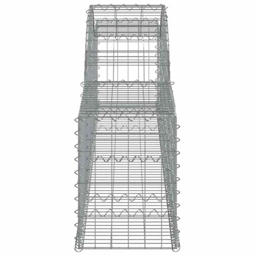 Габионни кошници арка 2 бр 300x30x40/60 см поцинковано желязо