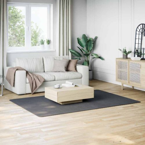 Миещ се килим мек къс косъм 160x230 см противоплъзгащ антрацит