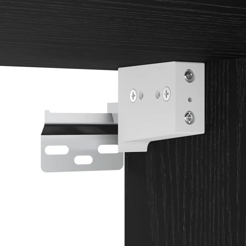 Комплект ТВ шкаф 8 pcs Черния дъб Инженерно дърво