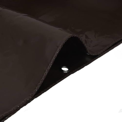 Найлон 650g / m² Кафяво 1,5 x 6 m Канва с PVC покритие
