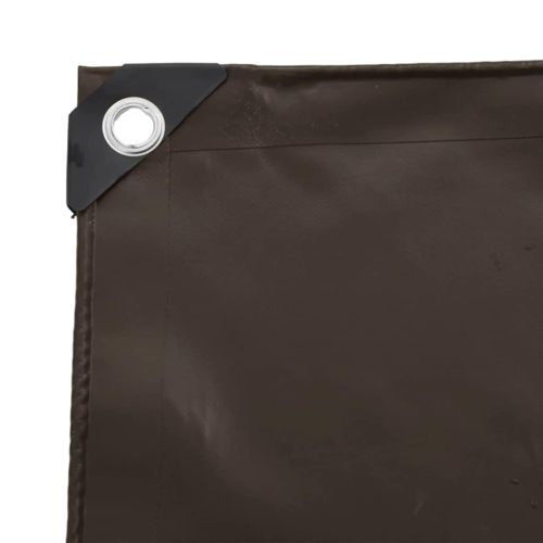 Найлон 650g / m² Кафяво 1,5 x 6 m Канва с PVC покритие