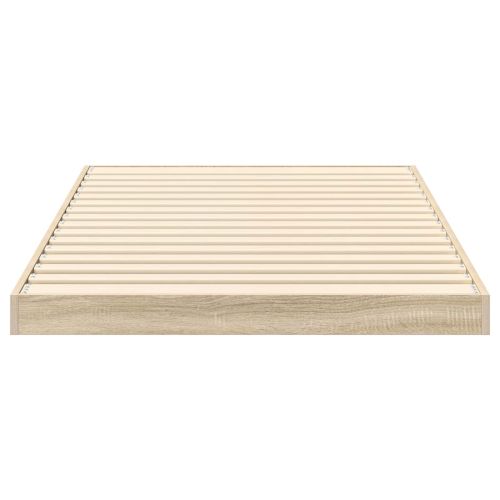 Леглово дъно Сонома дъб 90 x 200 cm Инженерно дърво
