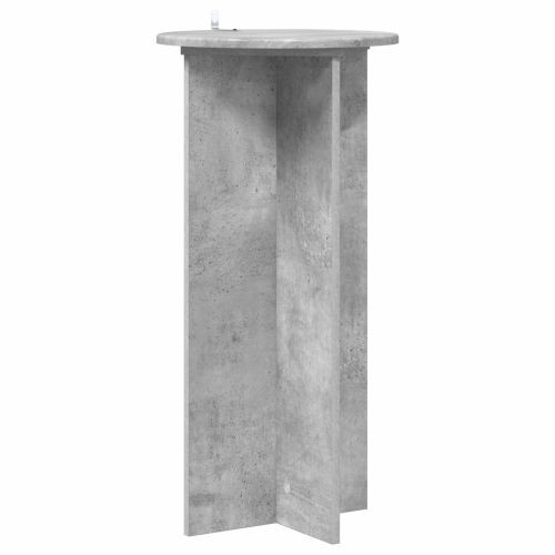 Стойка за растения 2 pcs Бетонно сиво 40 x 40 x 80 cm