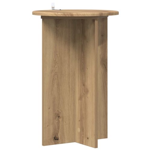 Стойка за растения 2 pcs Дъб артизан Ø40 x 60 см