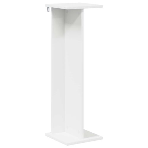 Стойка за растения 2 pcs Бял 25 x 25,5 x 80,5 см