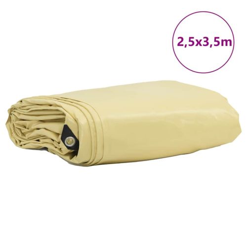 Найлон 650g / m² Бежово 2,5 x 3,5 m Канва с PVC покритие