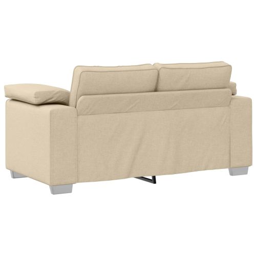 Диван 2 pcs Крем 219 x 80 x 82 см текстил