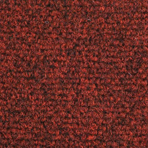 Самозалепващи се постелки за стълби, 30 бр., 60x25 см, бордо червени, правоъгълни