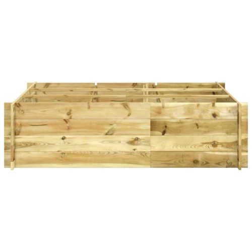 Повдигната леха, 150x100x40 см, импрегнирано дърво