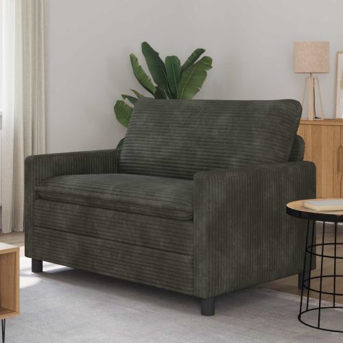 Диван Антрацит 126 x 81 x 87,5 см Полиестер