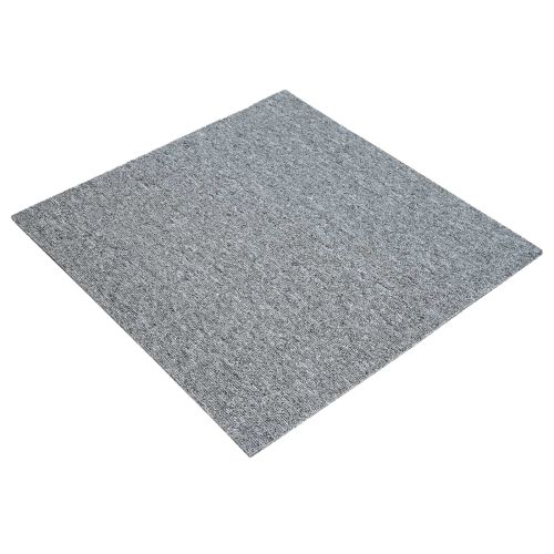 Килимна плочка Светлосиво 50 x 50 cm 20 pcs ПП и Битум