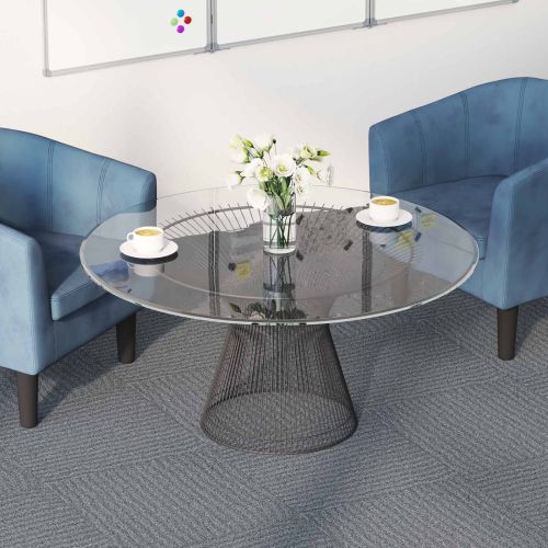 Килимна плочка Светлосиво 50 x 50 cm 36 pcs ПП и Битум