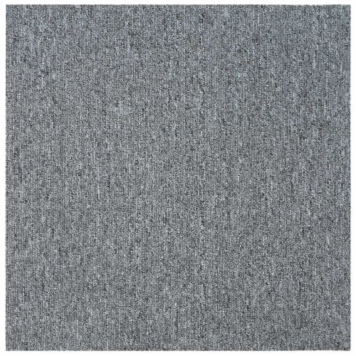 Килимна плочка Светлосиво 50 x 50 cm 36 pcs ПП и Битум