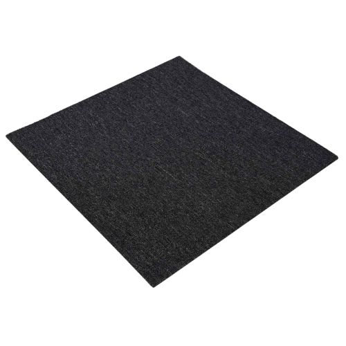 Килимна плочка Тъмносиво 50 x 50 cm 36 pcs ПП и Битум