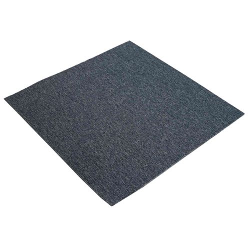 Килимна плочка Синьо сиво 50 x 50 cm 4 pcs ПП и Битум