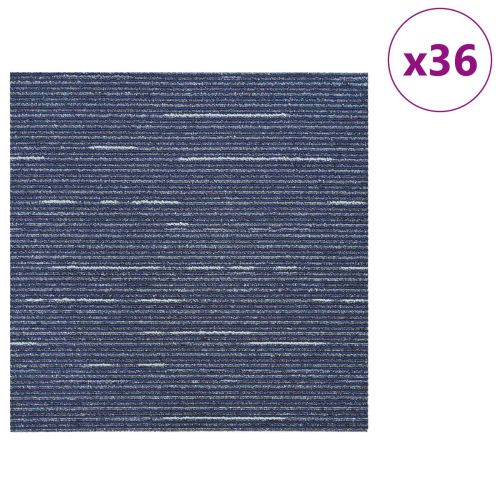 Килимна плочка Райдостен Син 50 x 50 cm 36 pcs ПП и Битум