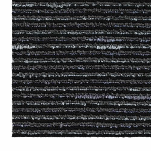 Килимна плочка Сифтен черен 50 x 50 cm 4 pcs ПП и Битум