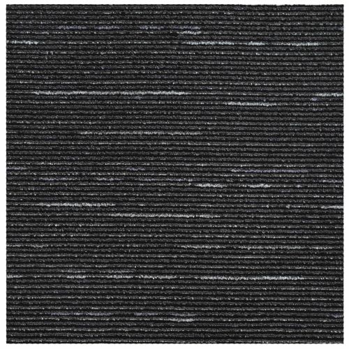 Килимна плочка Сифтен черен 50 x 50 cm 4 pcs ПП и Битум