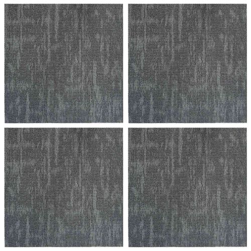 Килимна плочка Бетонно сиво 50 x 50 cm 4 pcs ПП и Битум