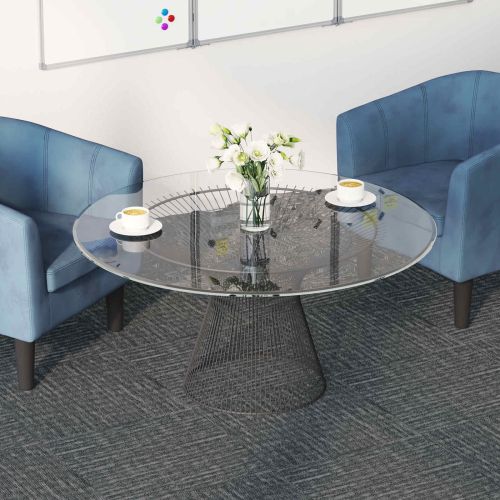 Килимна плочка Бетонно сиво 50 x 50 cm 36 pcs ПП и Битум