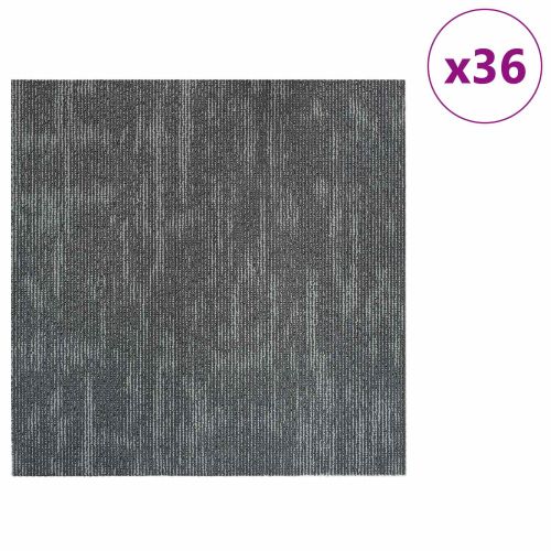 Килимна плочка Бетонно сиво 50 x 50 cm 36 pcs ПП и Битум
