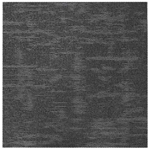 Килимна плочка Въгленово сиво 50 x 50 cm 36 pcs ПП и Битум