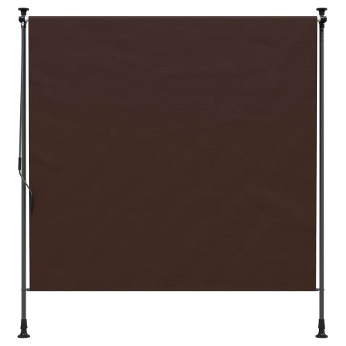 Външна ролкова завеса Кафяво 100 x 270 cm