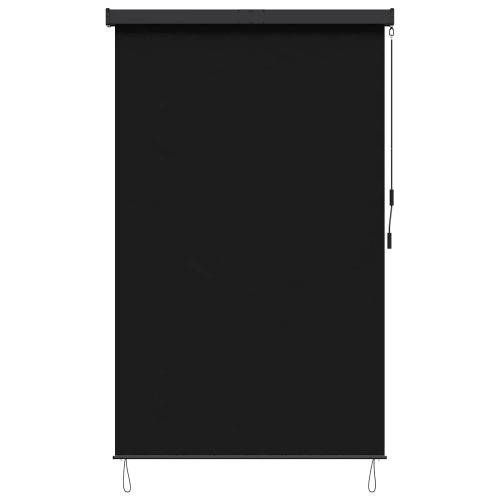 Ролетна щора Черно 140 x 250 cm Текстил и Алуминий
