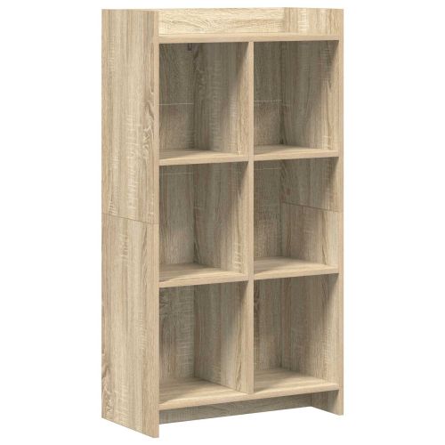 Библиотека Дъб сонома 59 x 30 x 111 см Инженерна дървесина
