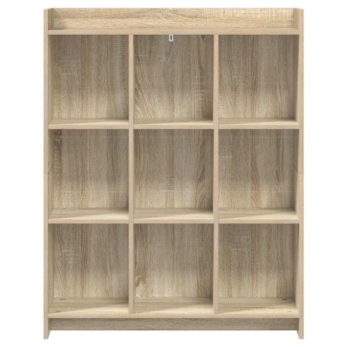 Библиотека Дъб сонома 87,5 x 30 x 111 см Инженерна дървесина