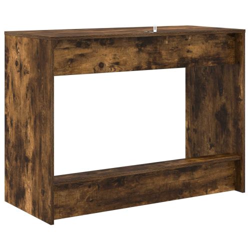 Легло с бюро Опушен дъб Инженерна дървесина 100 x 45 x 75 cm