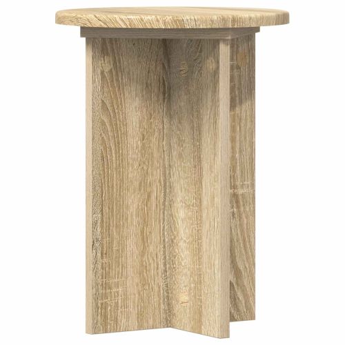 Стойка за растения 2 pcs Дъб сонома Ø29,5 x 40 см