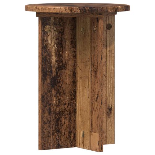 Стойка за растения 2 pcs Старо дърво Ø29,5 x 40 см