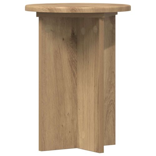 Стойка за растения 2 pcs Дъб артизан Ø29,5 x 40 см