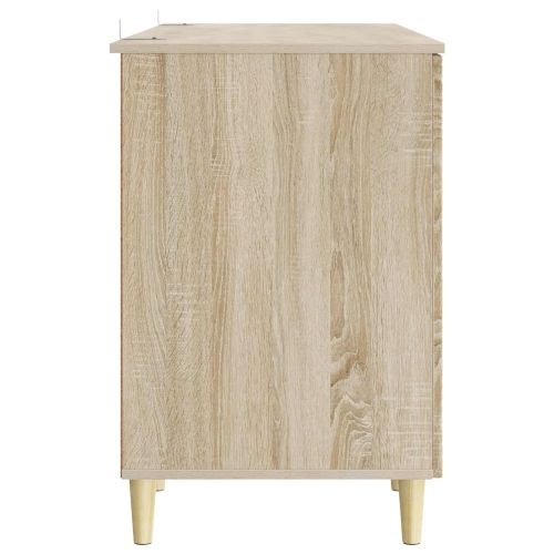 Бюро Дъб сонома Инженерна дървесина 142,5 x 50 x 75 см