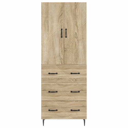 Комплект шкафове 2 pcs Дъб сонома 66 x 34,5 x 90 см