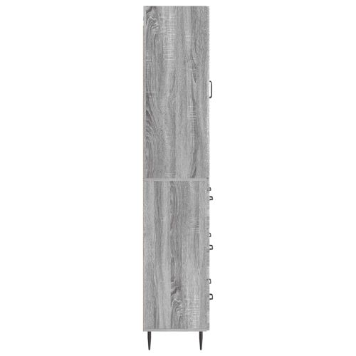 Комплект шкафове 2 pcs Сив Сонома 66 x 34,5 x 90 см