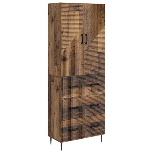 Комплект шкафове 2 pcs Старо дърво 66 x 34,5 x 90 см