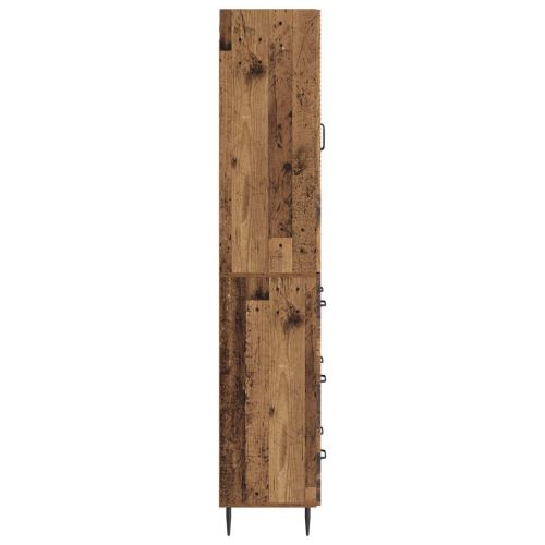 Комплект шкафове 2 pcs Старо дърво 66 x 34,5 x 90 см