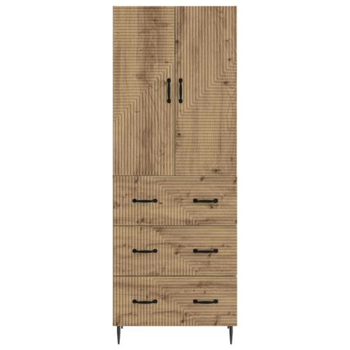 Комплект шкафове 2 pcs Дъб артизан 66 x 34,5 x 90 см