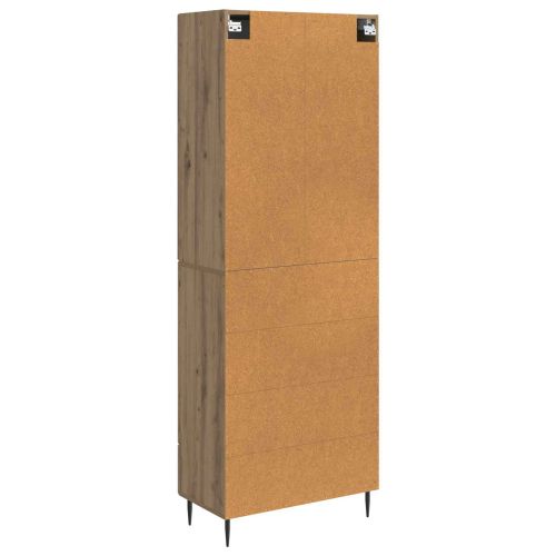 Комплект шкафове 2 pcs Дъб артизан 66 x 34,5 x 90 см
