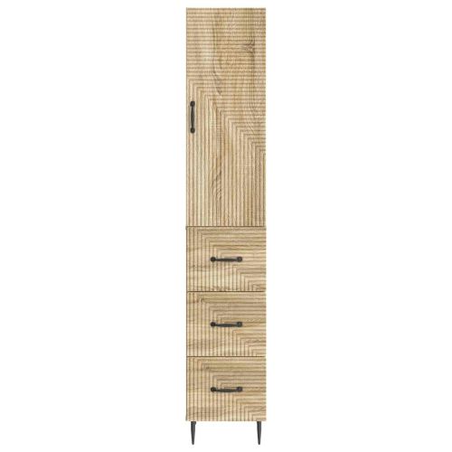Комплект шкафове 2 pcs Дъб сонома 33 x 34,5 x 90 см