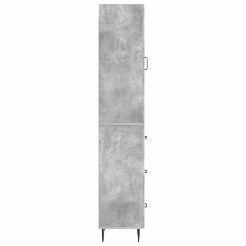 Комплект шкафове 2 pcs Бетонно сиво 33 x 34,5 x 90 см