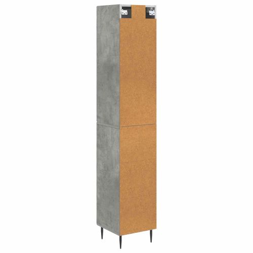 Комплект шкафове 2 pcs Бетонно сиво 33 x 34,5 x 90 см