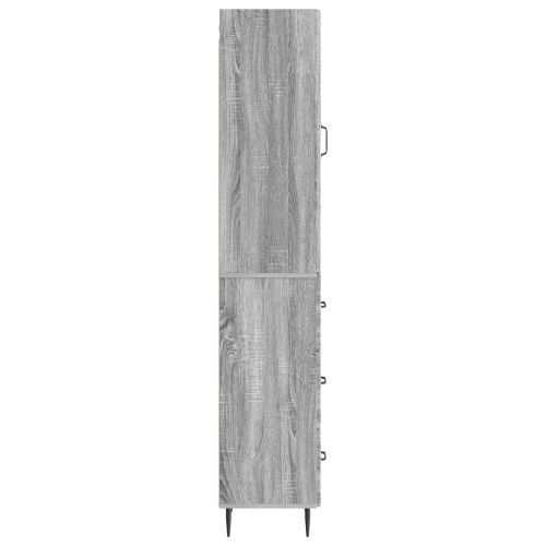 Комплект шкафове 2 pcs Сив Сонома 33 x 34,5 x 90 см