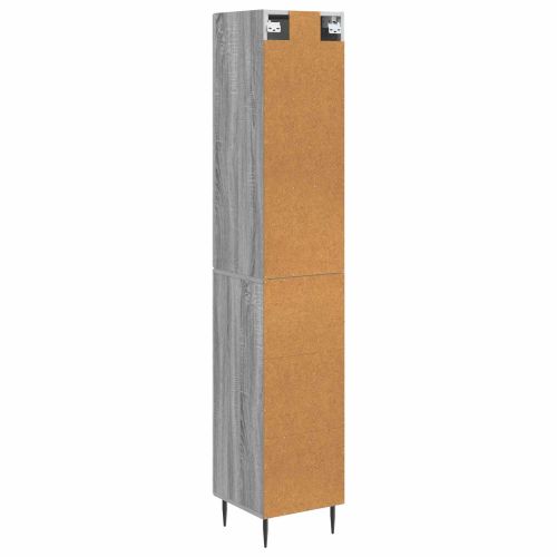 Комплект шкафове 2 pcs Сив Сонома 33 x 34,5 x 90 см