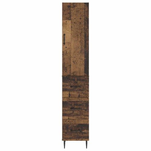 Комплект шкафове 2 pcs Старо дърво 33 x 34,5 x 90 см