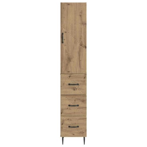 Комплект шкафове 2 pcs Дъб артизан 33 x 34,5 x 90 см