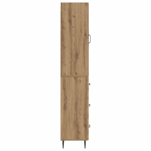 Комплект шкафове 2 pcs Дъб артизан 33 x 34,5 x 90 см